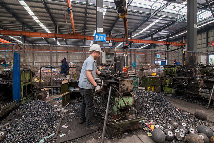 云浮网架配件-螺栓球加工车间